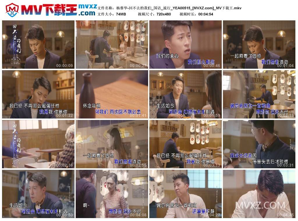 杨蓉华-回不去的我们_国语_流行_YEA00515